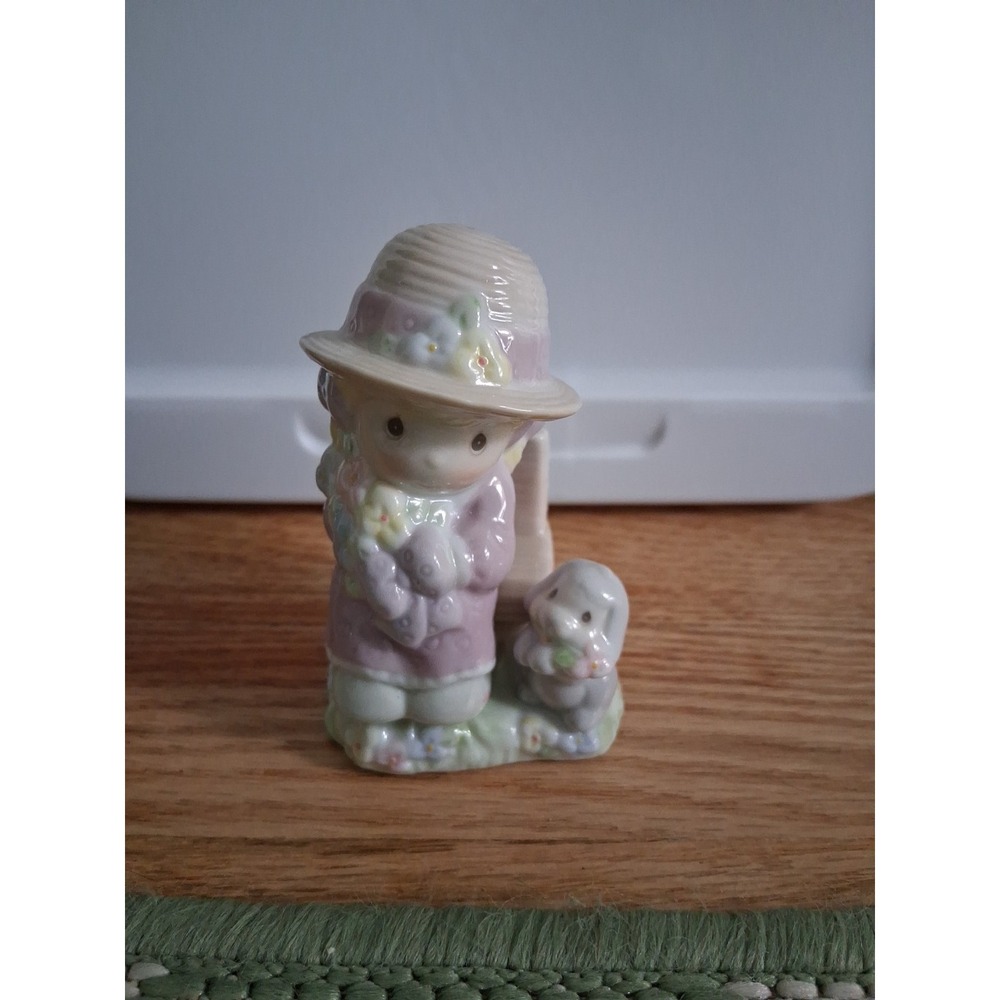 Vintage Enesco 1997 Precious Moments SEASONED WITH SMILES salt and pepper shaker